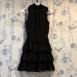 Elegant Black Sleeveless Dress